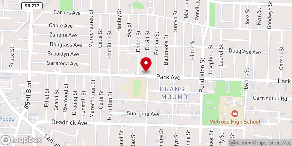 Map showing location of Trueway Church of Jesus Christ