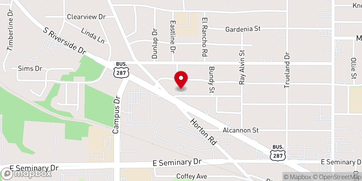Map showing location of Pilgrim Galilee Christian Church
