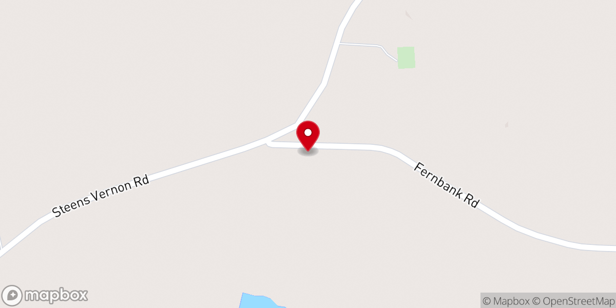Map showing location of Piney Grove Methodist Church