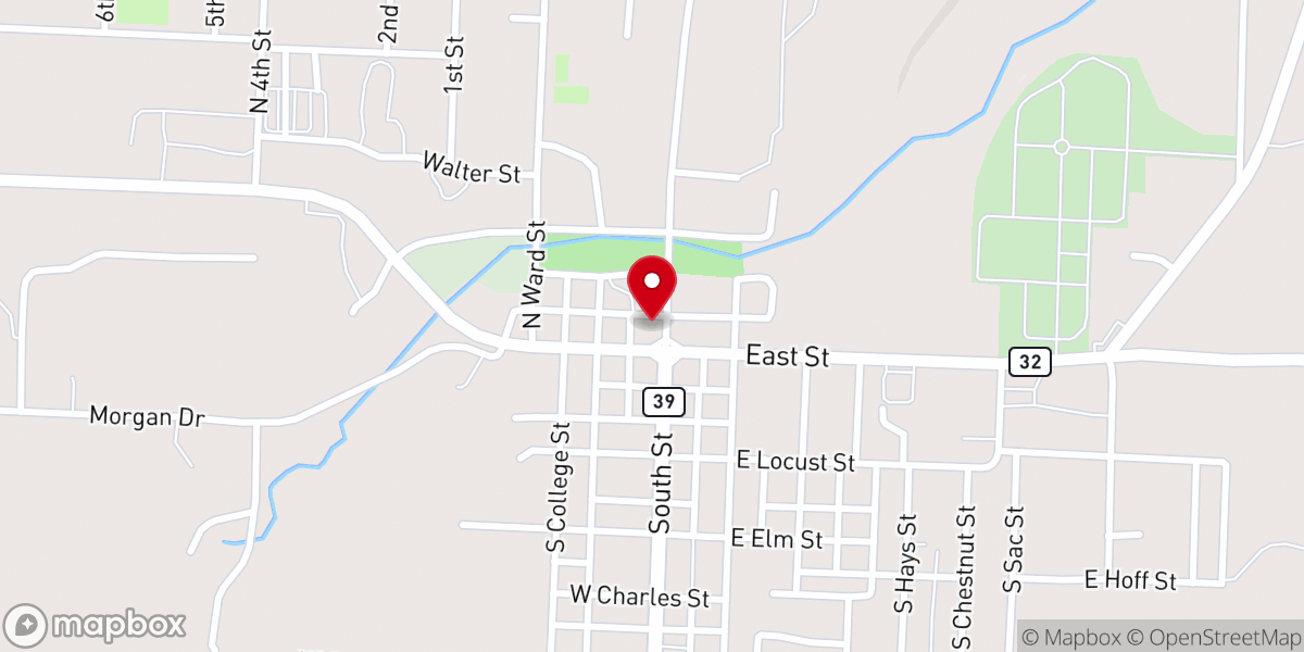 Map showing location of Jailhouse Rock Ministries Inc