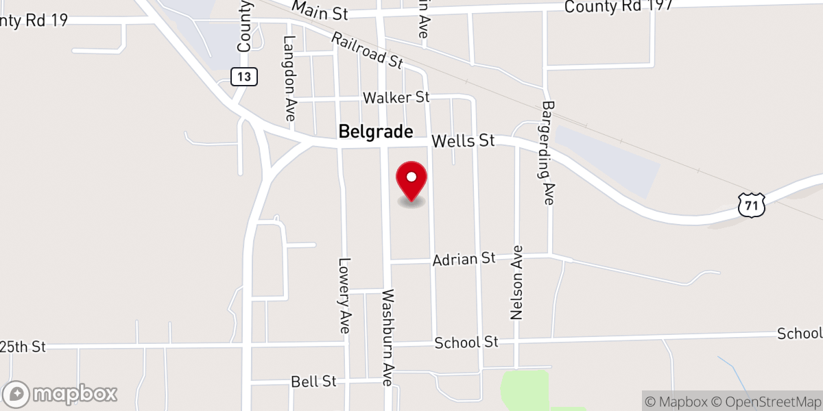 Map showing location of St Francis De Sales