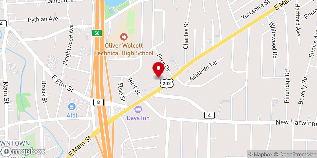 Map showing location of LIFE Ministries
