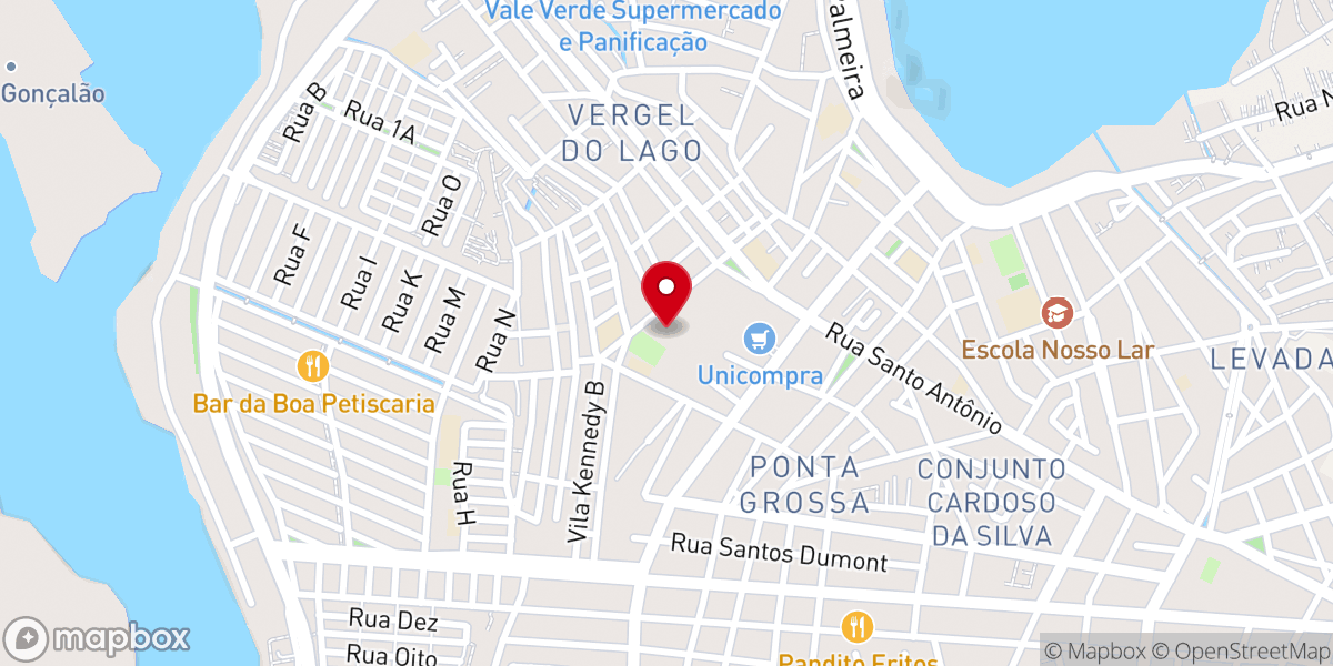 Map showing location of Paróquia Nossa Senhora do Perpétuo Socorro