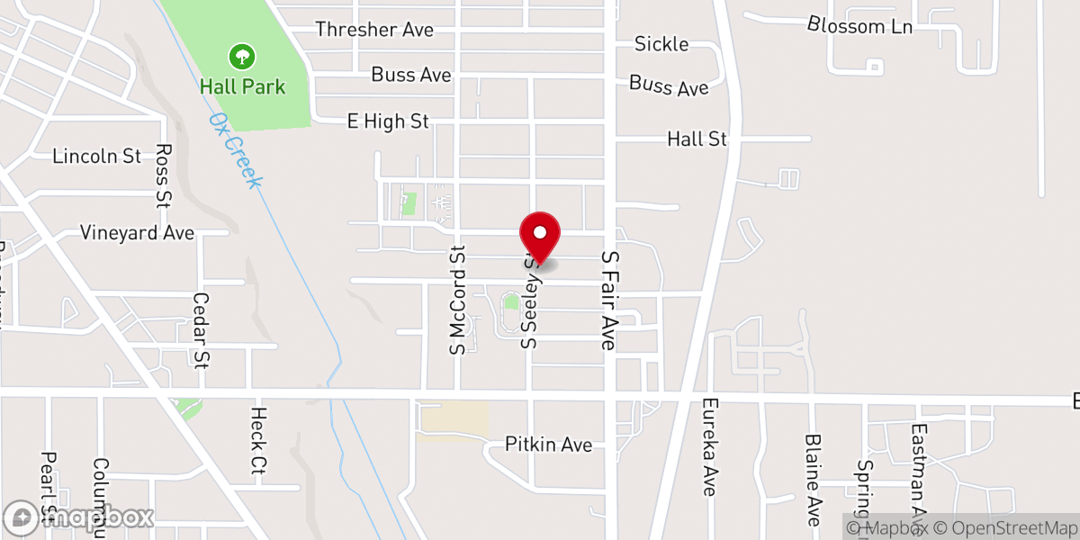 Map showing location of Mount Zion Missionary Church
