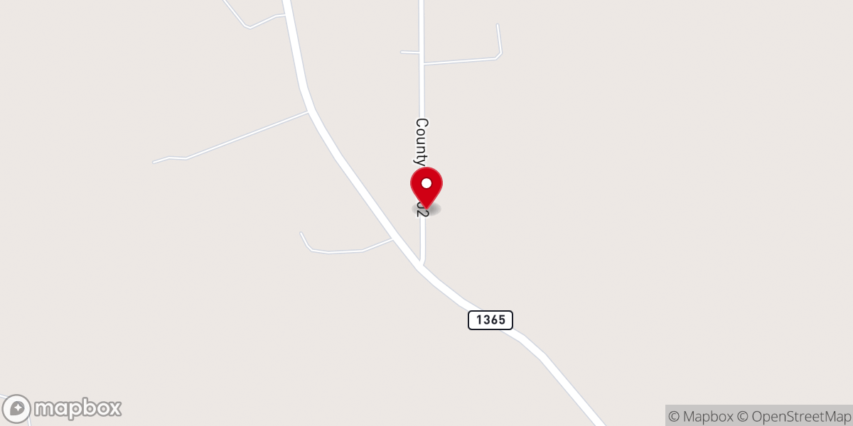 Map showing location of Upon This Rock Missionary Church