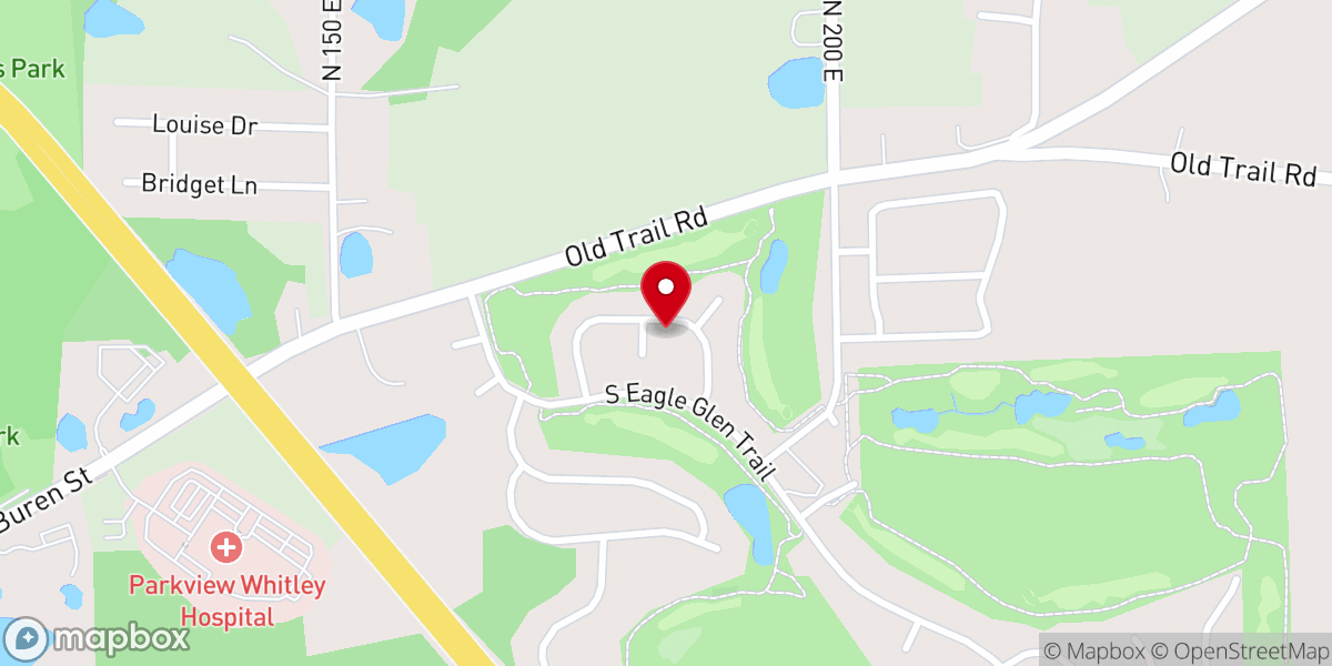 Map showing location of Eatherton Deb