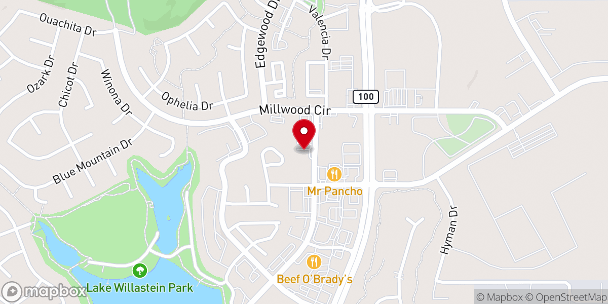 Map showing location of Connect Point Church