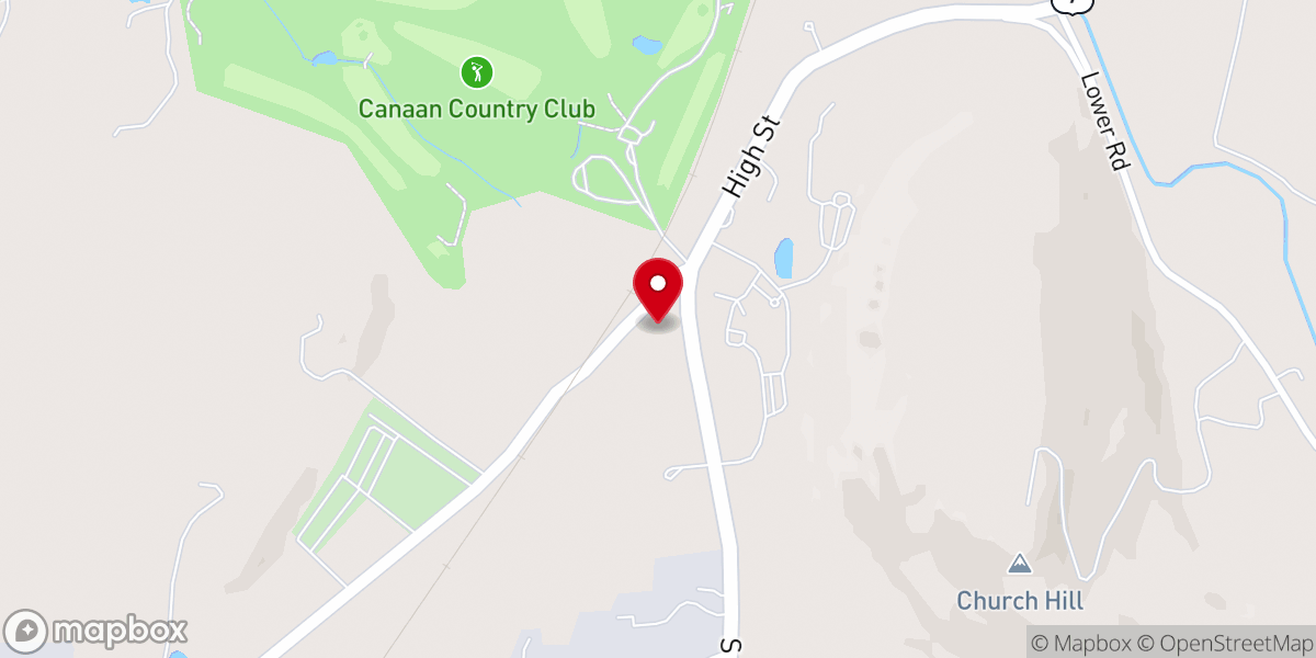 Map showing location of Canaan Seventh-day Adventist Church