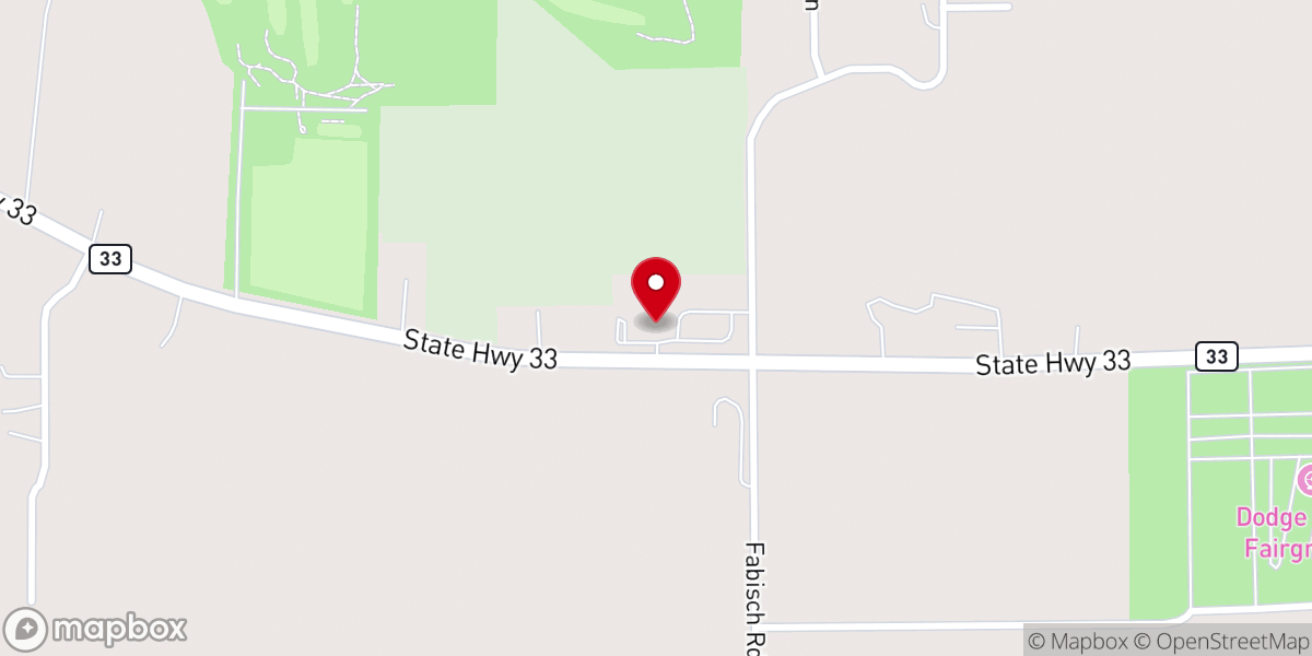 Map showing location of Harvest Evangelical Free Church