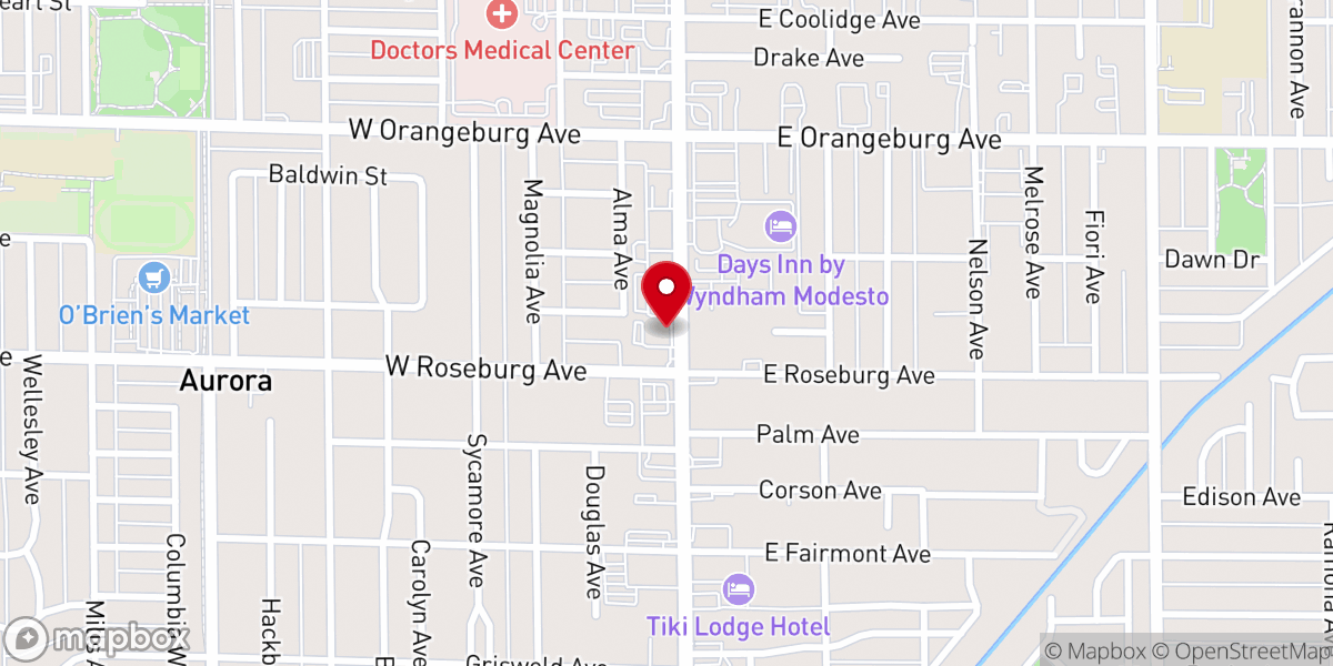 Map showing location of Redemption Hill Church