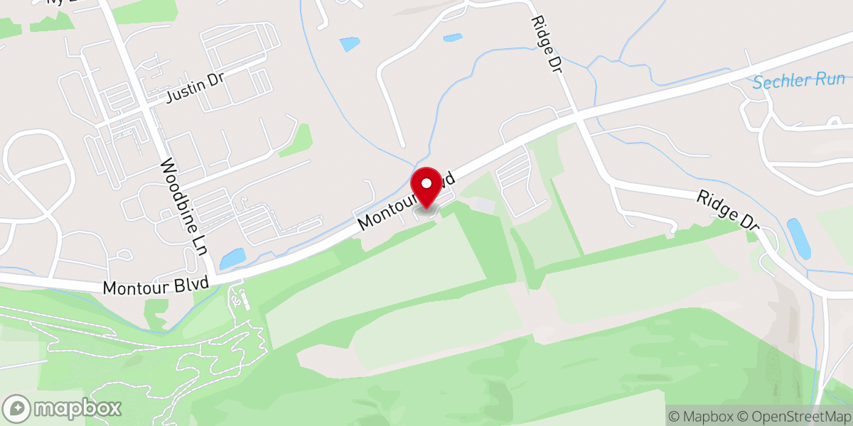 Map showing location of Redeemer Orthodox Presbyterian