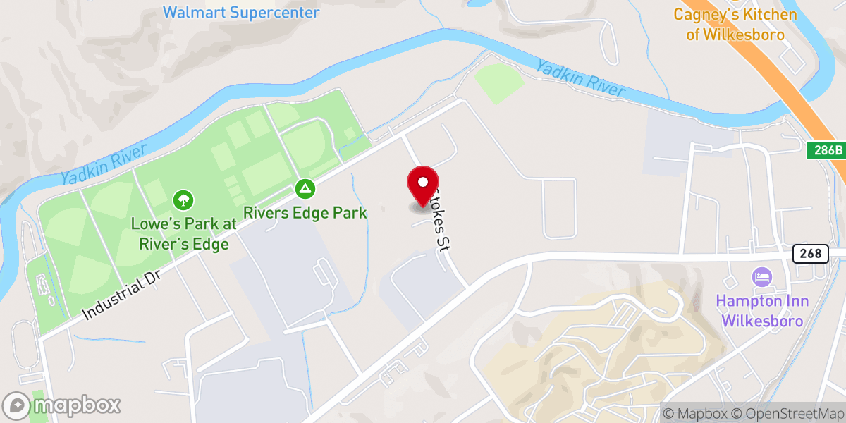 Map showing location of Craig Church Ministries Inc