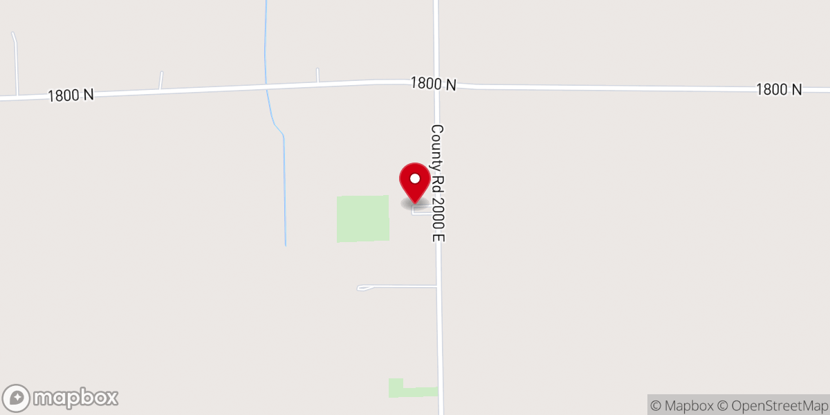Map showing location of St Peter Lutheran Church