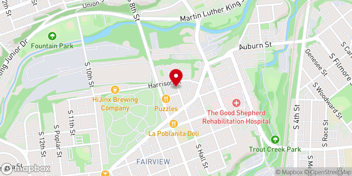 Map showing location of Unidos Por Cristo Y Para Cristo