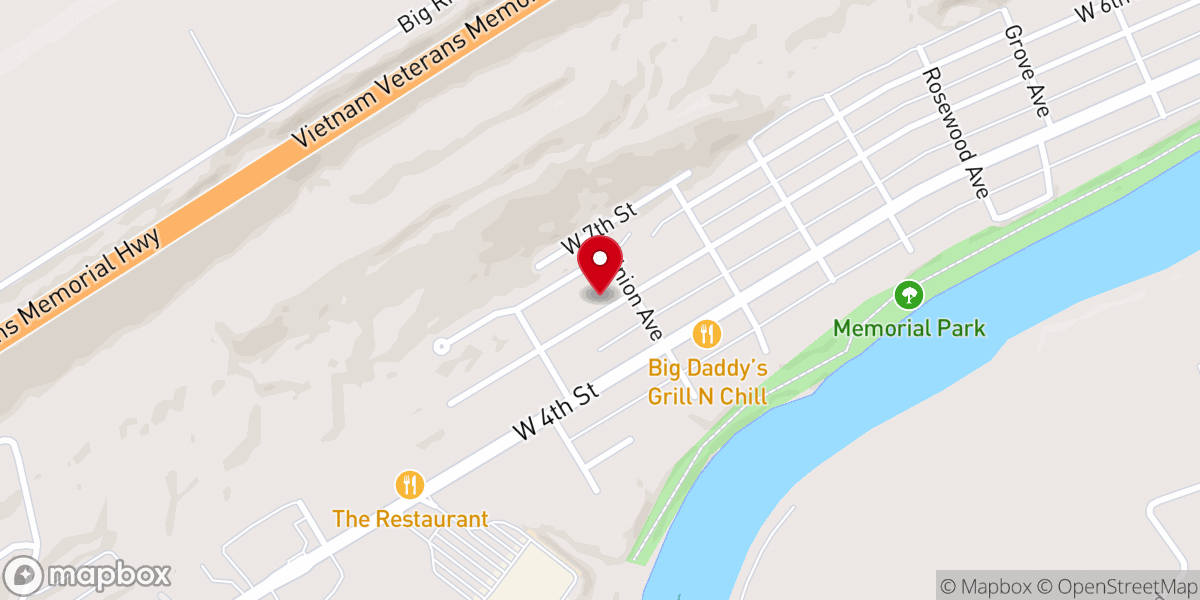 Map showing location of Lewistown God's Missionary Church