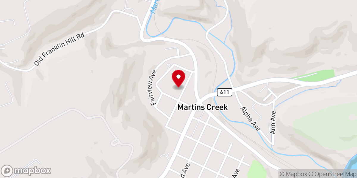 Map showing location of St. Rocco Church