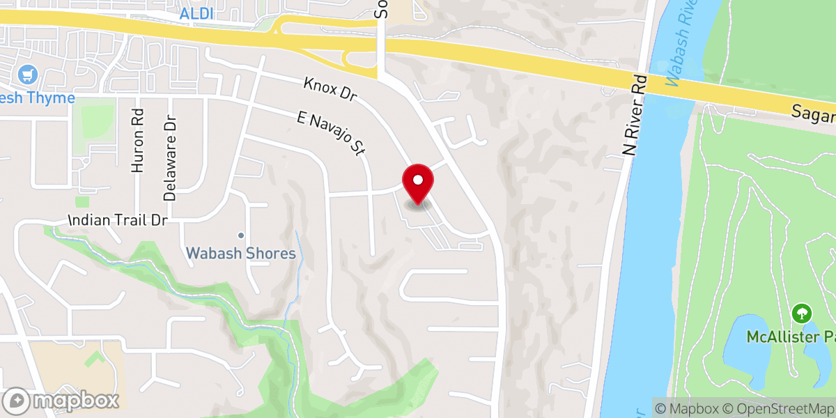Map showing location of Covenant Church