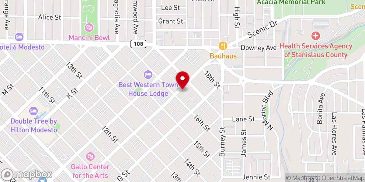 Map showing location of Good Life Ministries Inc