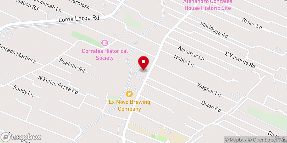Map showing location of San Ysidro Catholic Church