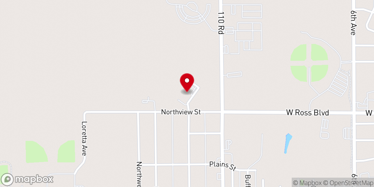 Map showing location of Dodge City Church Of The Nazarene