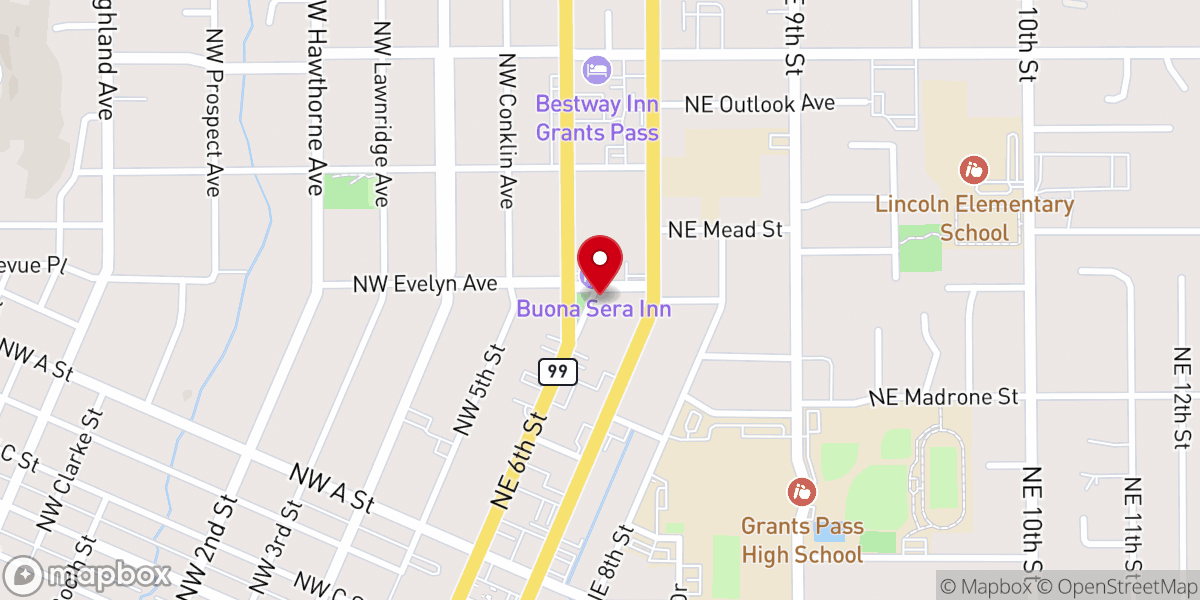 Map showing location of New Song Christian Fellowship