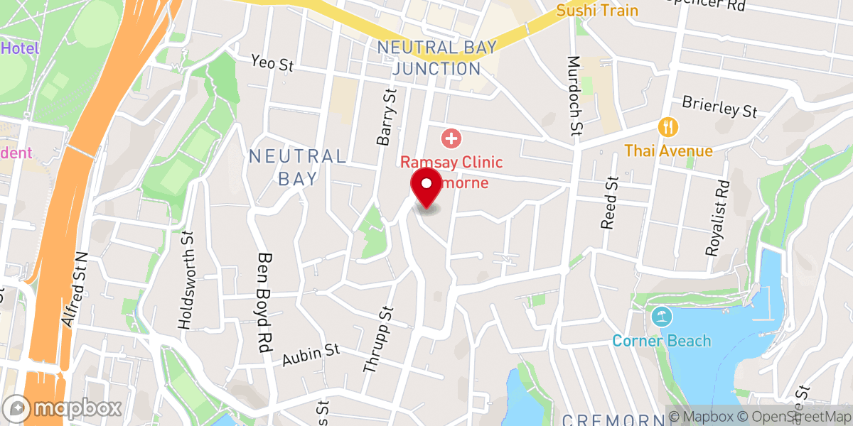 Map showing location of St Augustine's Anglican Church