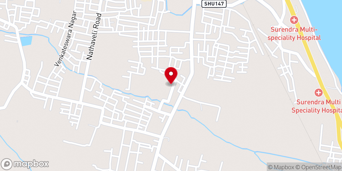 Map showing location of ST. VINCENT DE PAUL ASHRAM