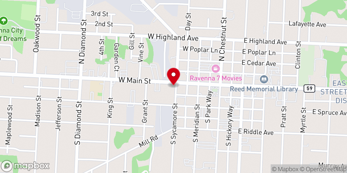 Map showing location of Immaculate Conception Parish