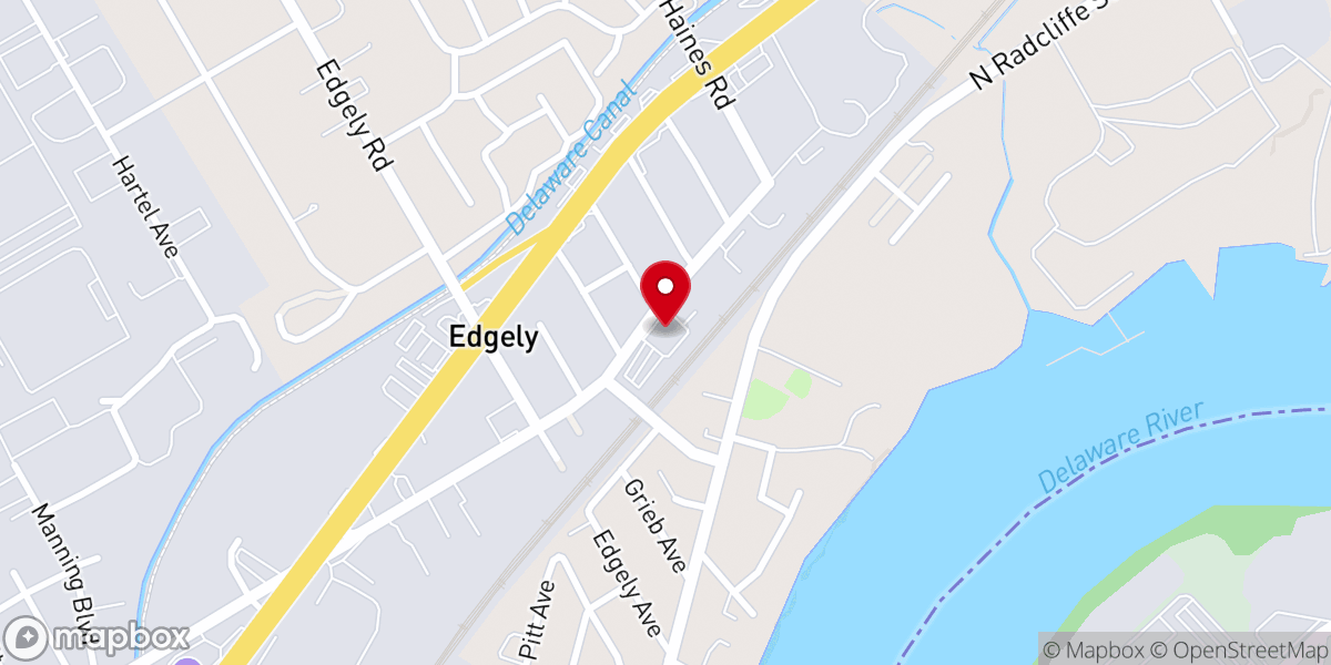Map showing location of Healing Center
