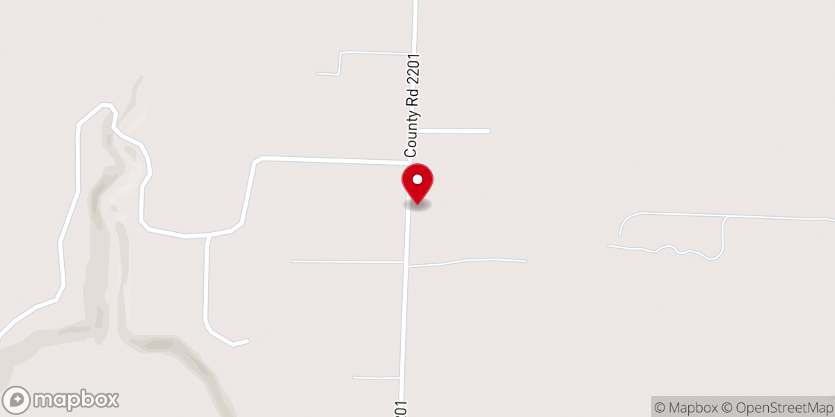 Map showing location of Sacred Heart Catholic Church
