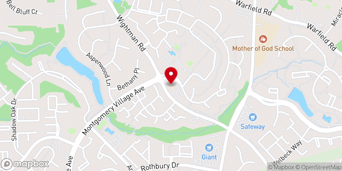 Map showing location of Covenant United Methodist Church