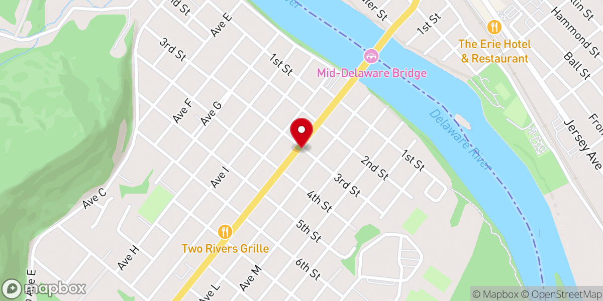 Map showing location of Gospel Ministries to Children Inc Greater Pocono Area