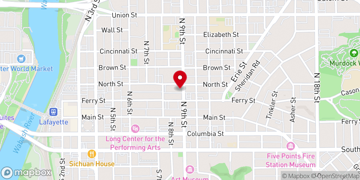 Map showing location of St Michael Hymnal