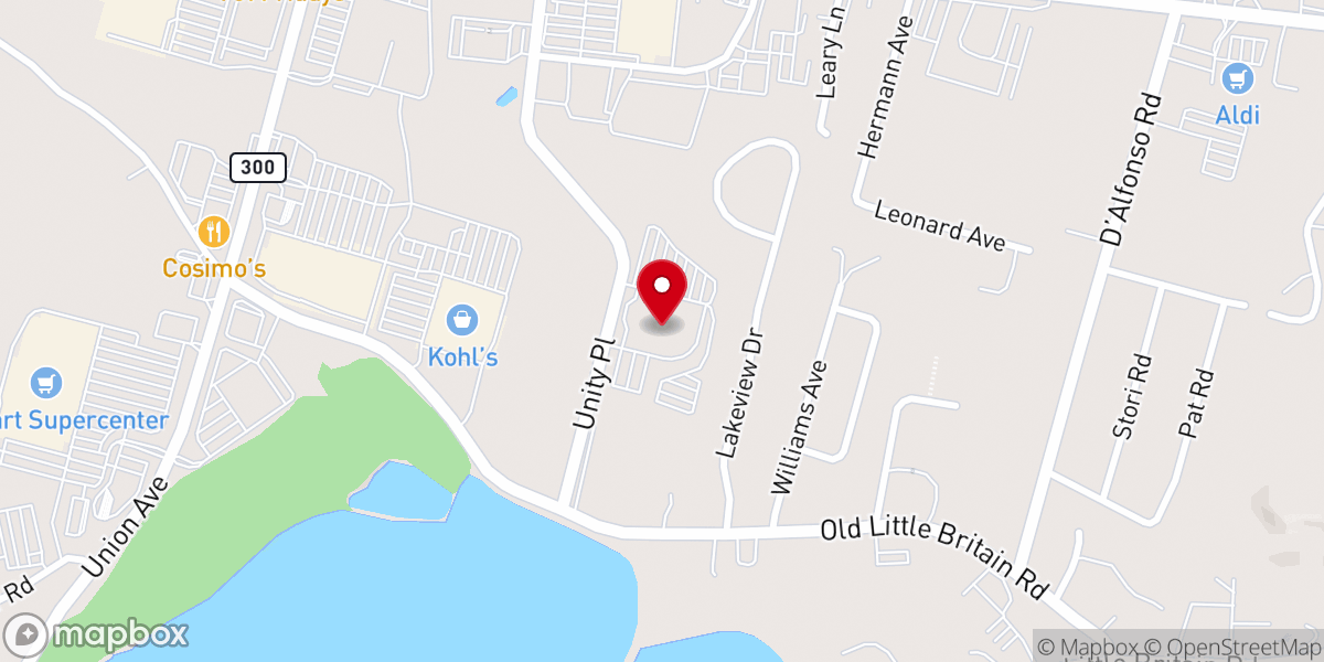 Map showing location of Jehovahs Witnesses Circuit Assembly Hall Inc