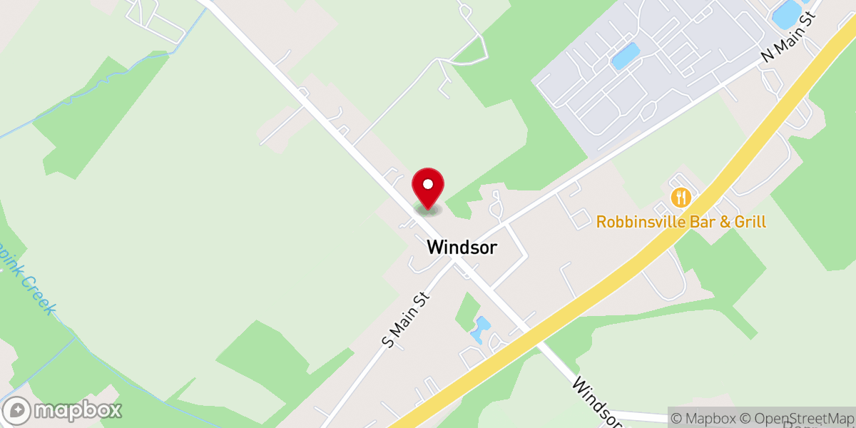 Map showing location of Live Well Church