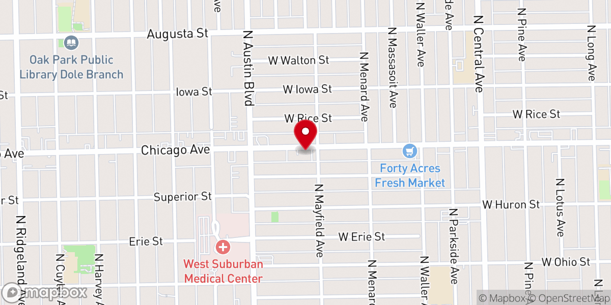 Map showing location of Family Altar Baptist Church