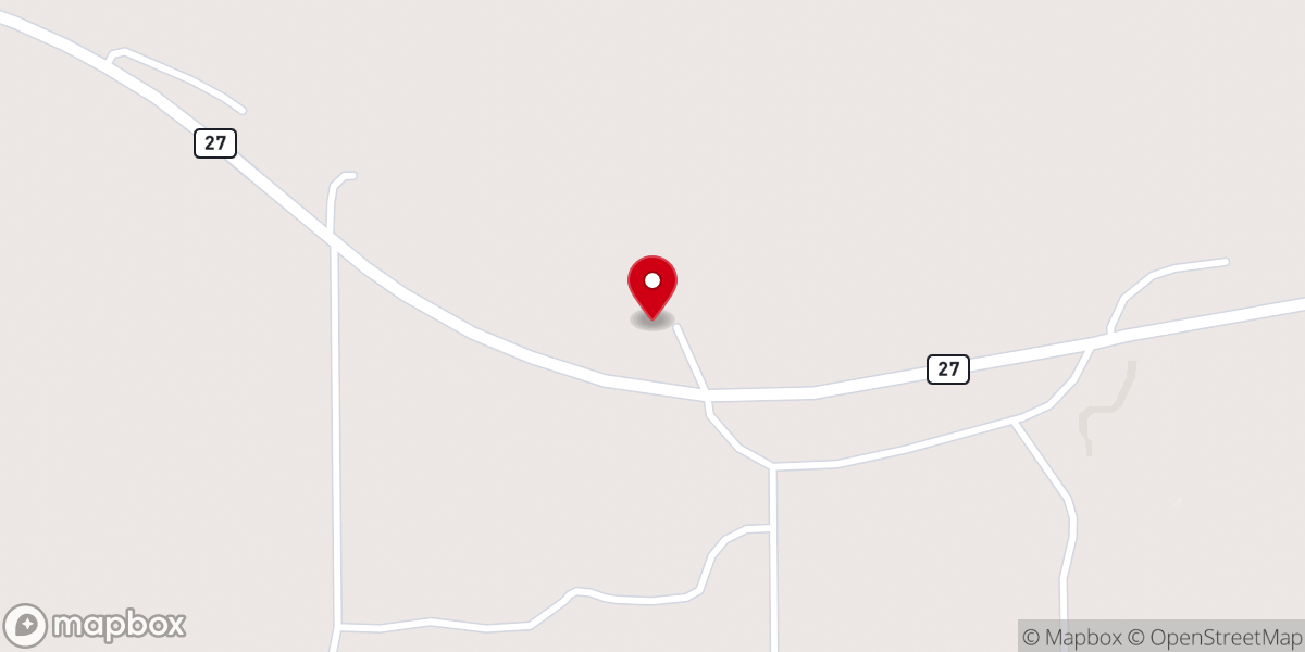 Map showing location of Strawbridge Church