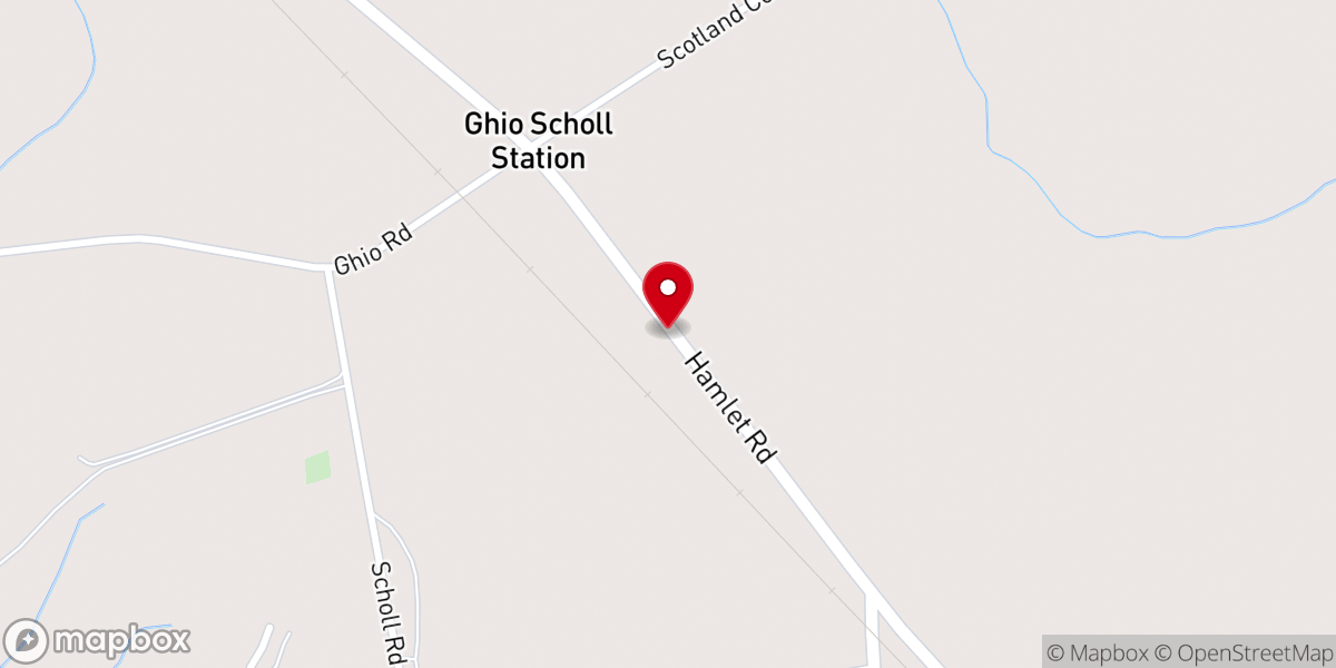 Map showing location of Livingston Chapel