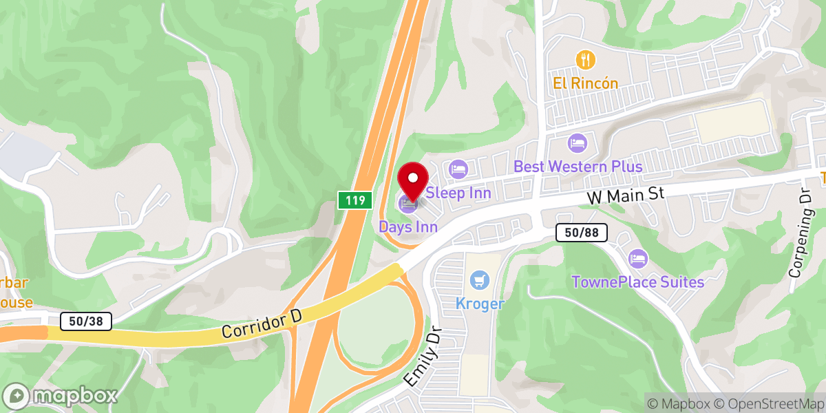 Map showing location of LifeWay BIBLE Fellowship
