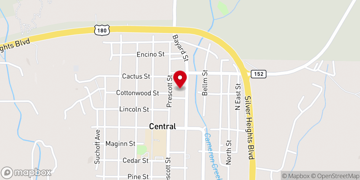Map showing location of Santa Clara