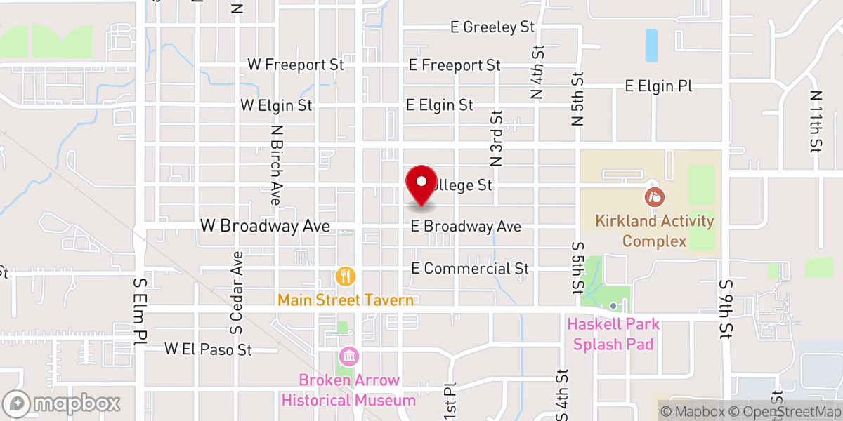 Map showing location of The Assembly (Rose District)