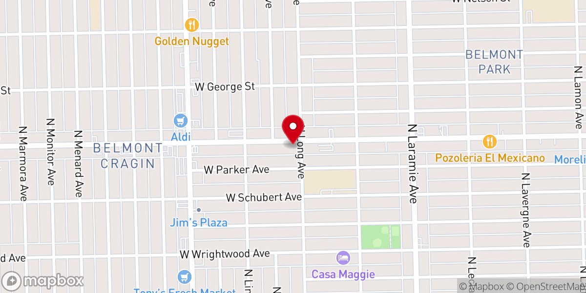Map showing location of Metro Praise International Church