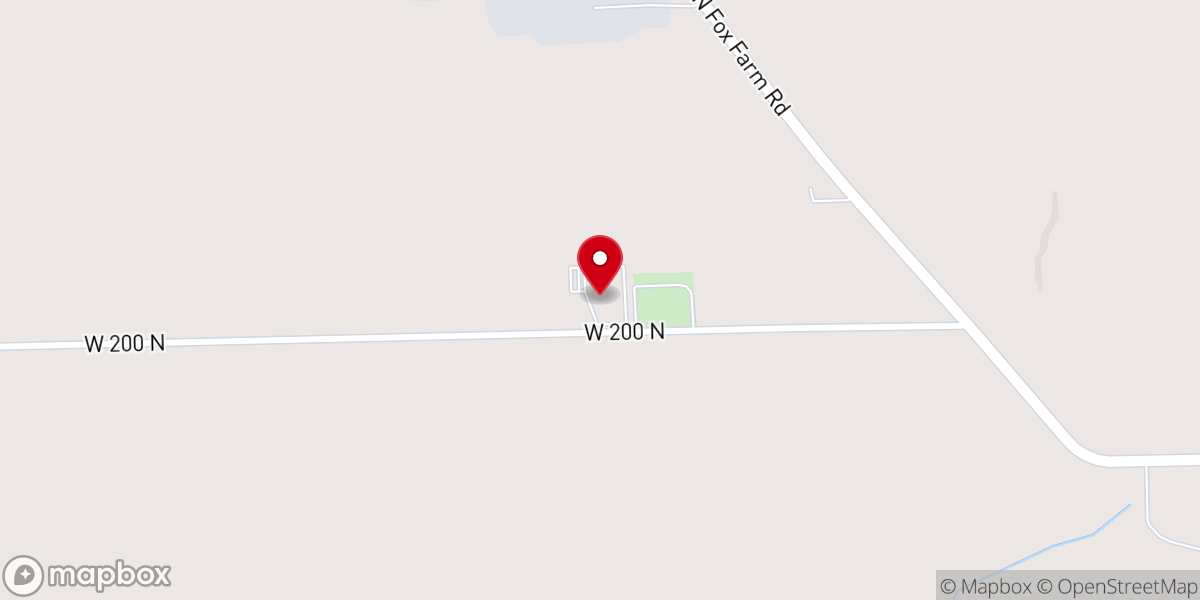 Map showing location of Pleasant View Bible Church