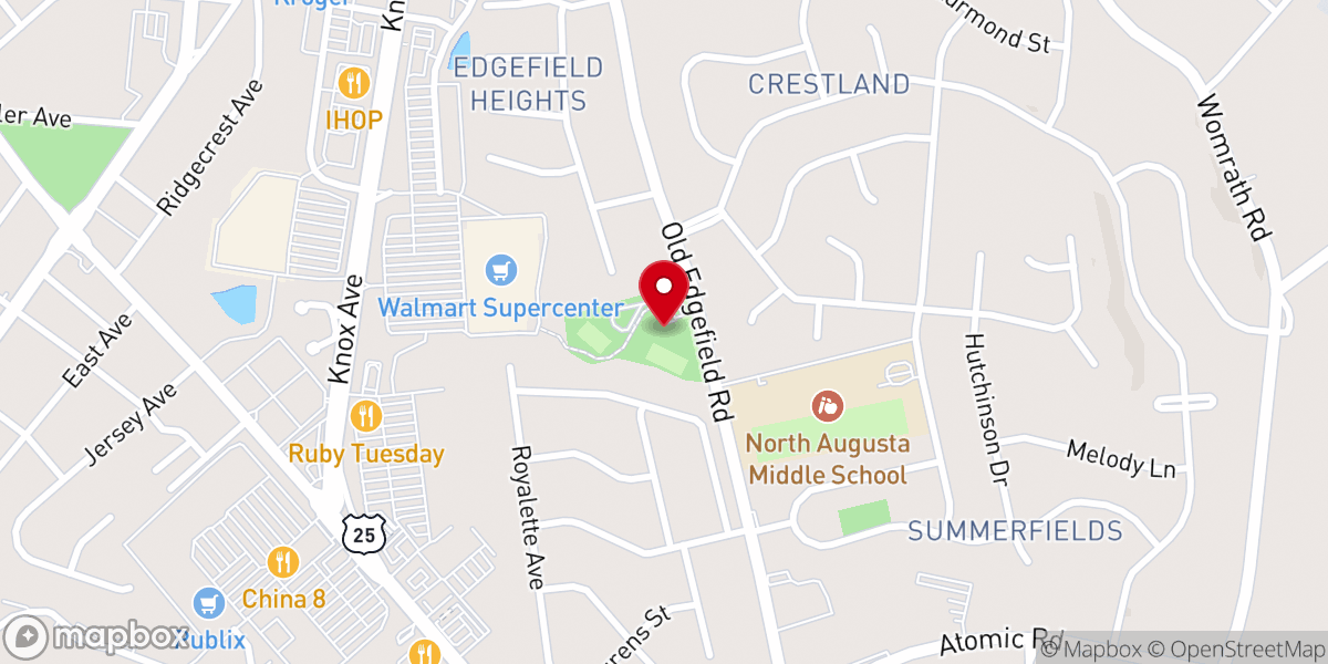Map showing location of Inspire Christian Worship