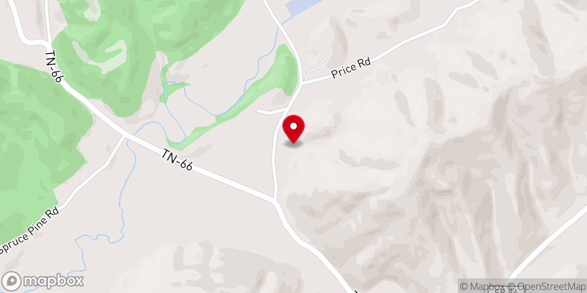 Map showing location of Stone Mountain Missionary Baptist Church