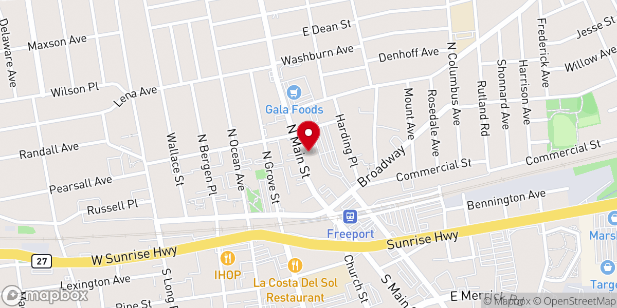 Map showing location of New Life Christian Ministries