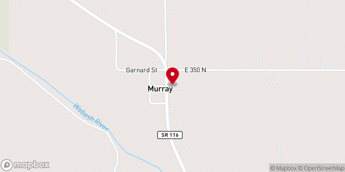 Map showing location of Murray Missionary Church