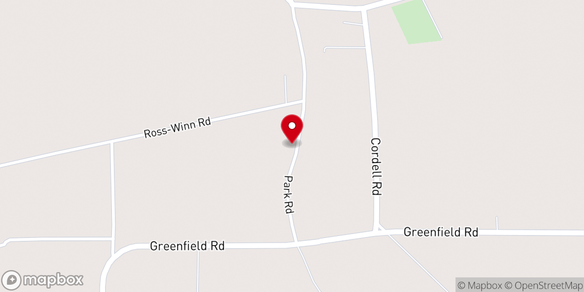 Map showing location of St Peter's Missionary Baptist Church
