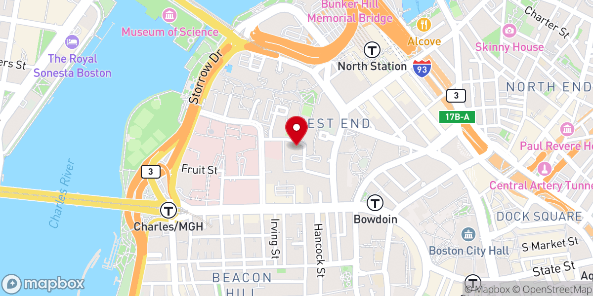 Map showing location of Saint Josephs Catholic Church