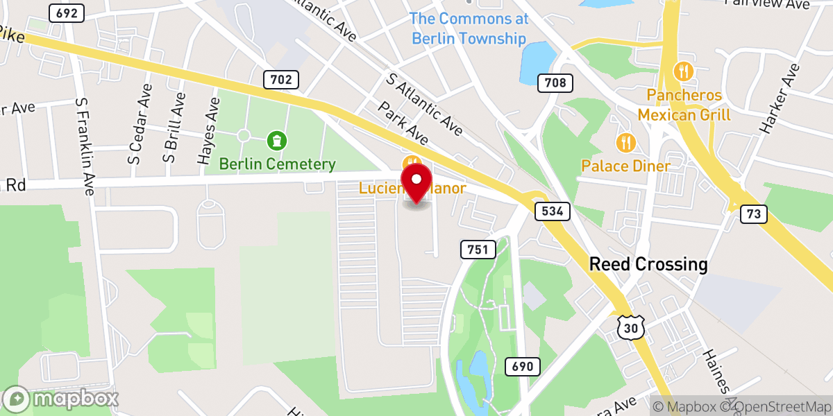 Map showing location of Kingdom Life Fellowship